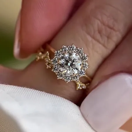 Parure de mariage en argent...