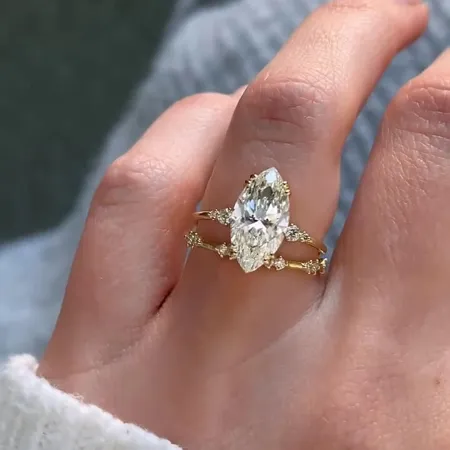 Parure de mariage en argent...