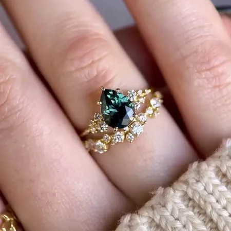 Set de mariage en argent...