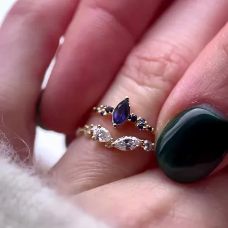 Bague de fiançailles en...