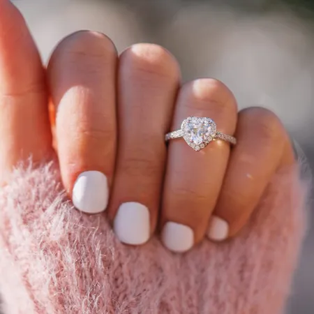 Bague de fiançailles en...