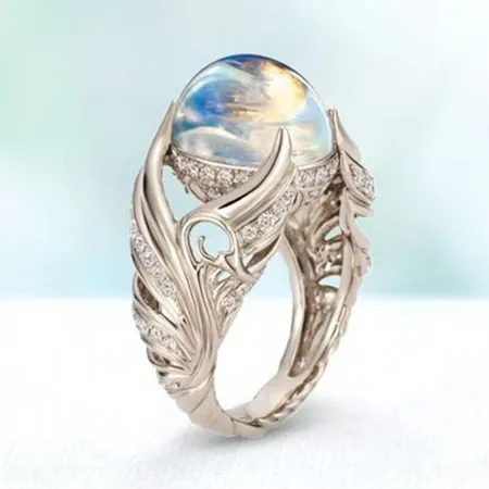 Bague de fiançailles angel...