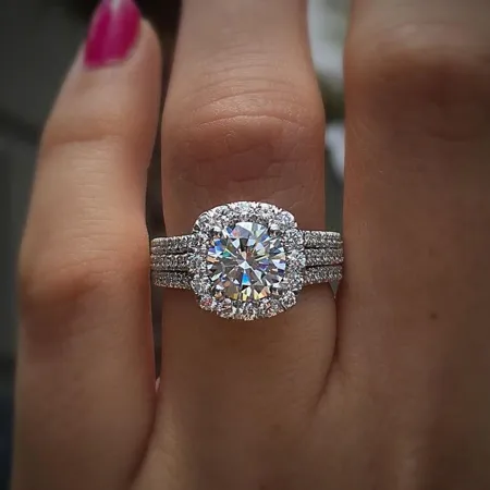 Bague de fiançailles en...