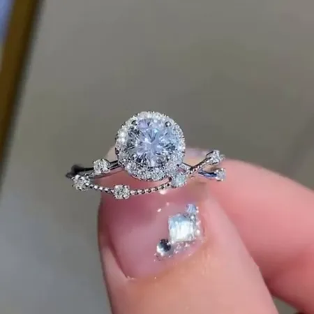 Bague de fiançailles art...