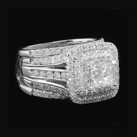Parure de mariage en argent...