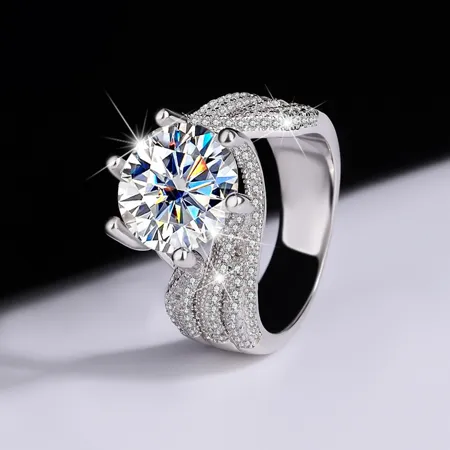 Bague de fiançailles art...