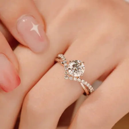 Bague de fiançailles art...