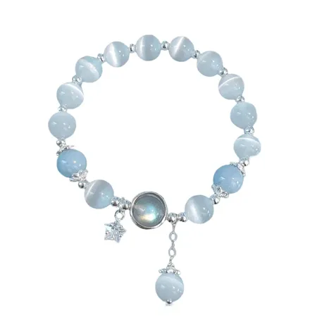 Bracelet de 7" en argent...