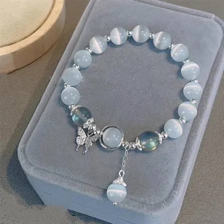Bracelet de 7" en argent...