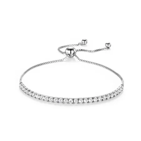 Bracelet réglable en argent...