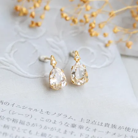 Boucles d'oreilles poire en...