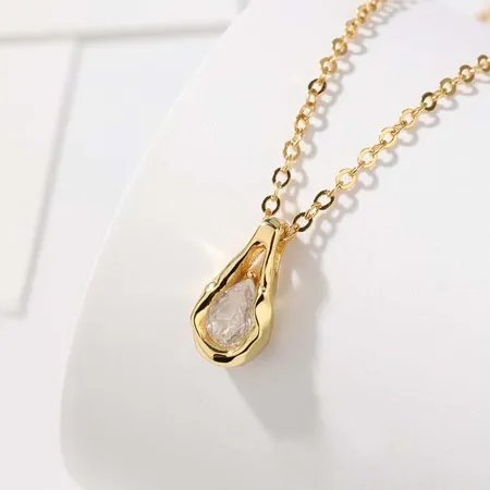 Collier 16" en argent...