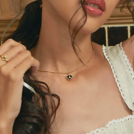 Collier plaqué or 18k