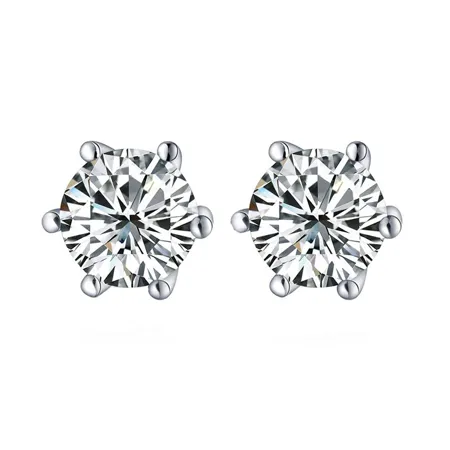 Clous d'oreilles en argent...