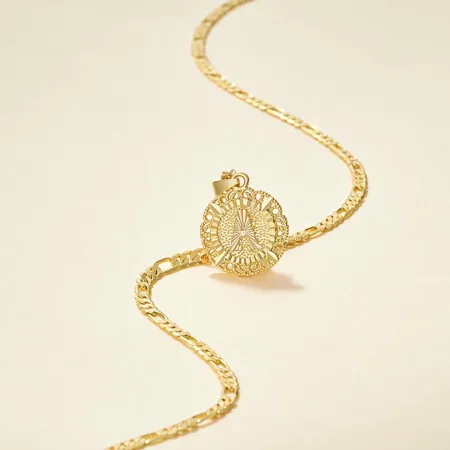 Lettre initiale a-z collier...