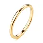 Disponible en 3 couleurs anneau de mariage empilable en argent sterling