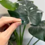 Bague de fiançailles minimaliste à 3 pierres en argent sterling 925 et vert émeraude de taille ovale