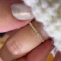 Parure de mariage 4 pièces en diamant blanc en argent sterling et or jaune