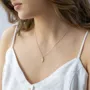 Aile d'ange collier en argent 925 cadeau avec chaîne