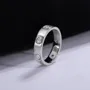 Anneau de mariage en argent sterling 925 avec diamant de moissanite de taille ronde