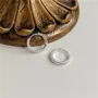 Boucles d'oreilles simples en argent 925