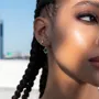 Boucles d'oreilles en argent 925 plaqué or jaune