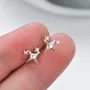 Boucles d'oreilles en argent 925
