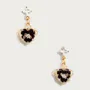 Boucles d'oreilles aiguille en argent 925 plaqué or 18k