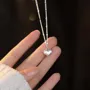 Collier en argent 925 avec cœur 17