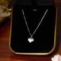 Collier en argent 925 avec cœur 17