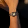 Montre à mouvement quartz square fashion pour femmes