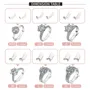 12pcs résine invisible pour anneau de taille invisible pour anneau de taille invisible