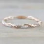 Bracelet femme diamant rond blanc