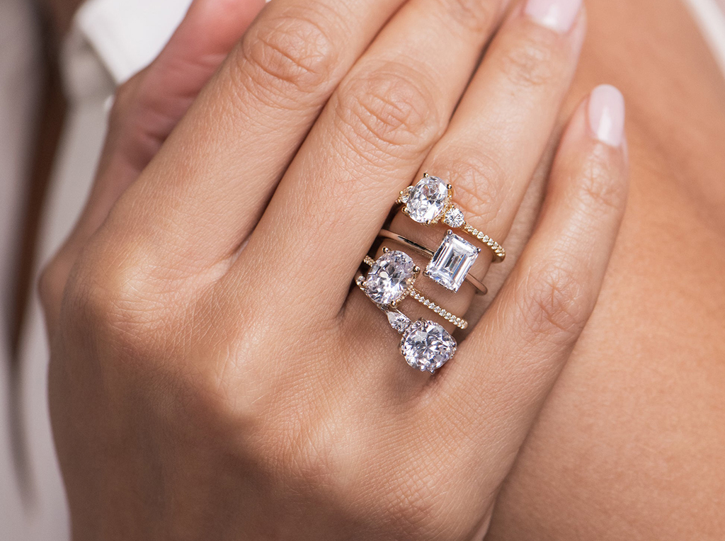 BAGUES EN MOISSANITE
