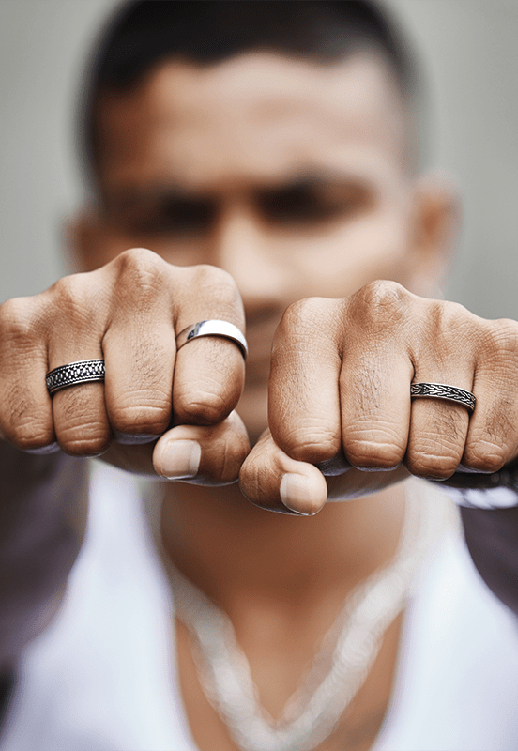  BAGUES POUR HOMMES